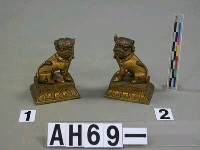 藏品(銅獅)的圖片